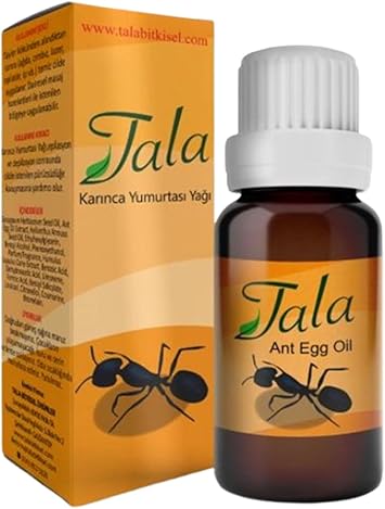 Tala ANT EGG OIL Hair Removal Genuine Organic Permanent Reducing Solution 20ml/0.7oz