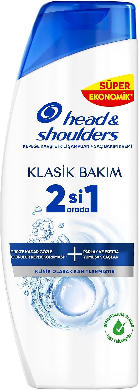 Head & Shoulders Classic Care 2 in 1 Effective Shampoo Against Dandruff 625ml