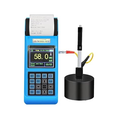 JH300 Digital Portable Hardness Tester Kit for Metal Steel Alloy Measuring Hardness Testing Machine 170-960HLD Wide Measuring Range