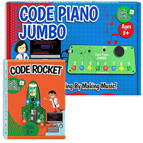 Bundle: Code Rocket and Code Piano Jumbo. Combine and Save on Two of Our Most Popular Kits!