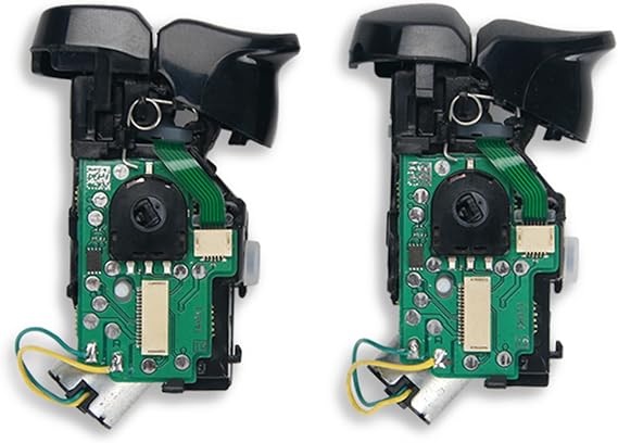 Trigger Module Assembly for Game Controller L1 R1 L2 R2 Left Right Triggers Buttons with Vibration Motor Replacement