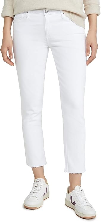 AG Adriano Goldschmied Women's The Prima Crop Jeans