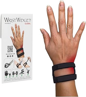 WristWidget Wrist Brace for TFCC Tears, One Size fits most. For Left and Right Wrists, Support for Weight Bearing Strain, Exercise