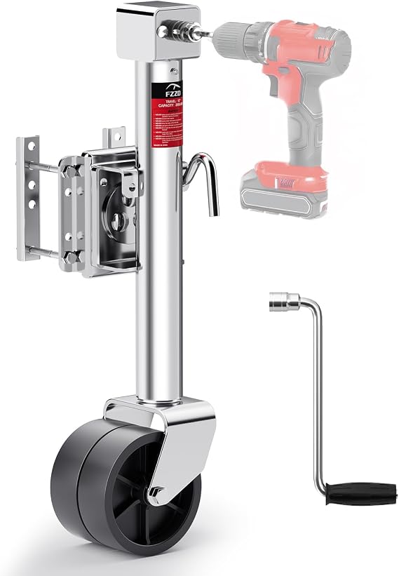 FZZD 2000lbs Trailer Jack with Dual Wheel