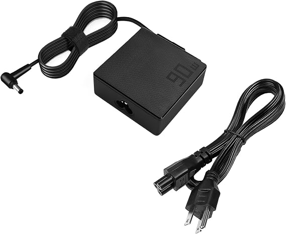 90W Charger Compatible with Asus Monitor Power Cord Rog Strix PG279Q PG279 PG279QZ XG27UQ PG259QN TUF Gaming VG27AQ VG32VQR VG35VQ Vivo AiO V230I V230IC AC Adapter ADP-90LE B