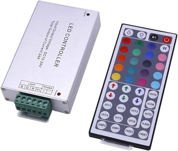 Remote Control for storefront LED Light Controller for Window Lights Strips | RGB Remote Control