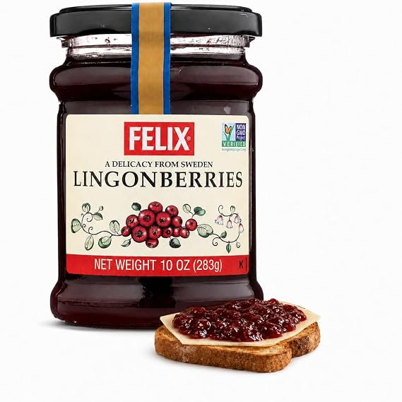 Felix Wild Natural Lingonberries - 10 oz