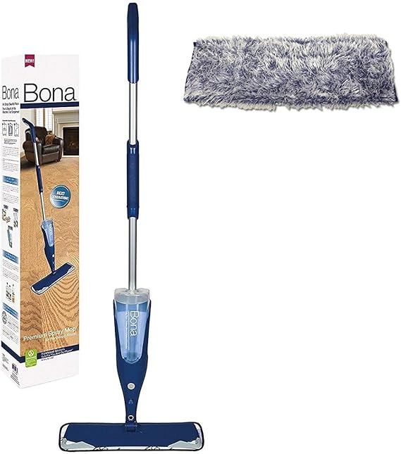Bona Hardwood Floor Spray Mop Premium Bonus dusting Pad