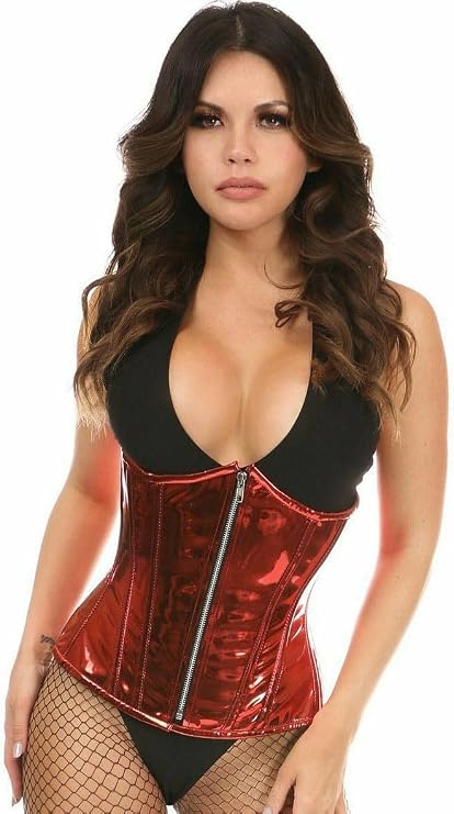 Daisy corsets Women's Metallic Steel Boned Under Bust Corset