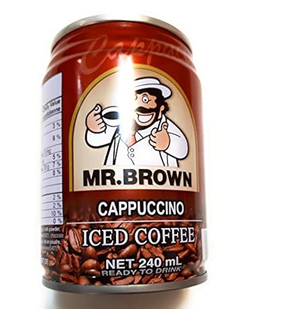 Mr Brown, Iced Coffee Cappuccino, 8.12 Ounce