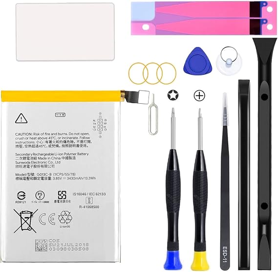 Pixel 3 XL Battery,2026 Upgraded Battery Replacement for Google Pixel 3 XL G013C with Professional Replacement Tool Kits
