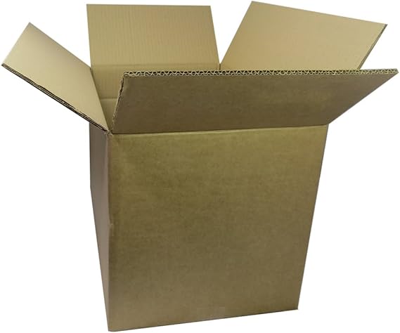 Triplast 457 x 305 x 305mm Large Double Wall 18x12x12" Cardboard Removal Moving Storage Boxes (Pack of 5)