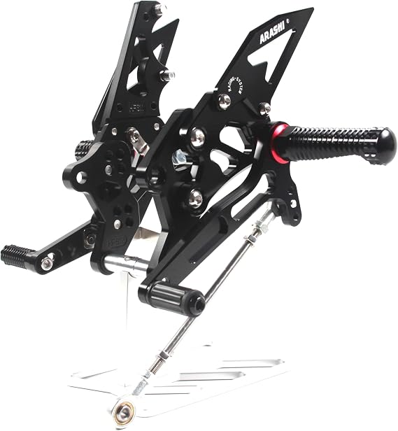 V2.0 Adjustable Rearsets for Yamaha YZF R3 2024-2025, Motorcycle Accessories Parts Black