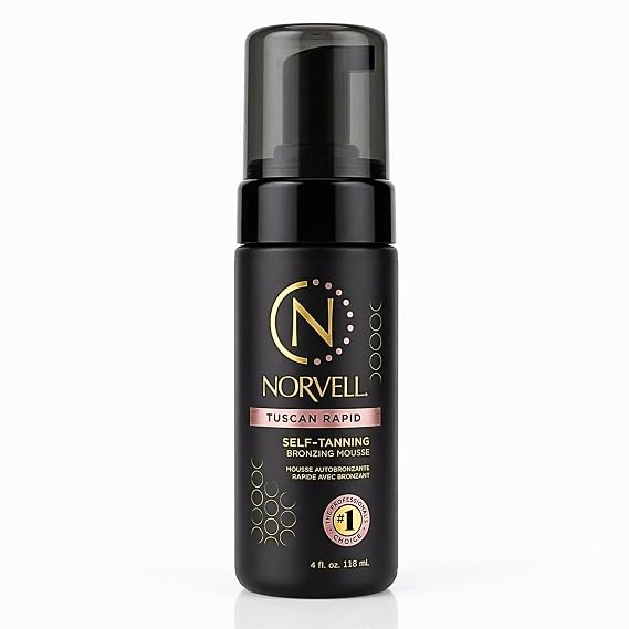Norvell Tuscan Rapid Self Tanner Mousse 4 fl oz with Bronzer