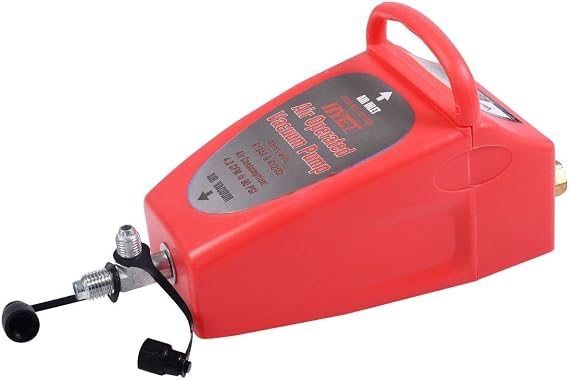 Goplus AC Vacuum Pump, Pneumatic 4.2CFM Air Operated Vacuum Pump Air Conditioning System Tool Auto