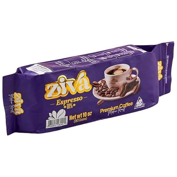 Ziva Espresso Premium Coffee (Medium Roast)