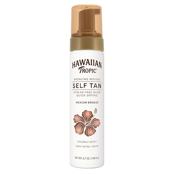 Hawaiian Tropic Express Self Tanner Mousse, 6.7 Oz