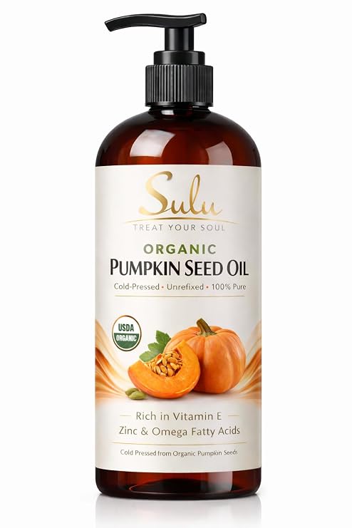 Pumpkin Seed Oil-USDA Organic Cold Pressed Unrefined Virgin (32 fl.oz)