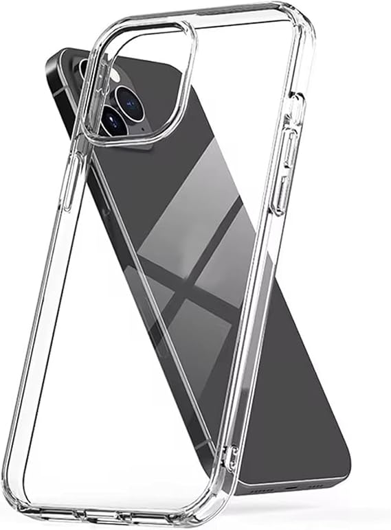 Coverzone iPhone 16 Pro İle Uyumlu Kılıf Crystal Clear İnce Hissiyat, Slot ve Tuşlara Rahat Erişim, Sert Plastik Şeffaf İphone 16 Pro İle Uyumlu Kılıf