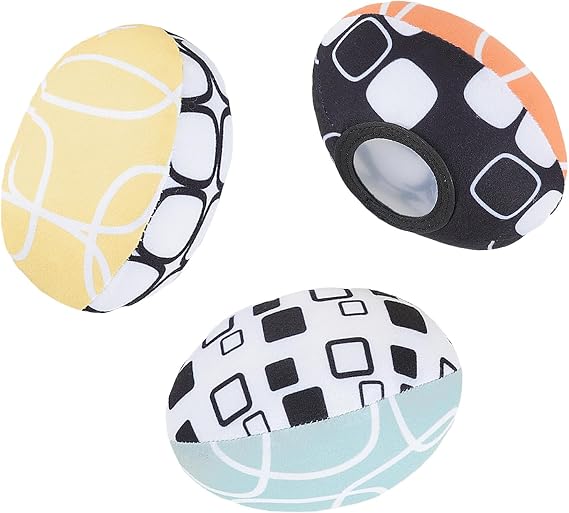The Replacement Balls (for Mamaroo Swing) Offer More Interaction and Reversible Ball Options to Complement The Multi-Coloured with MamaRoo Cradle in a Set of 3 Balls