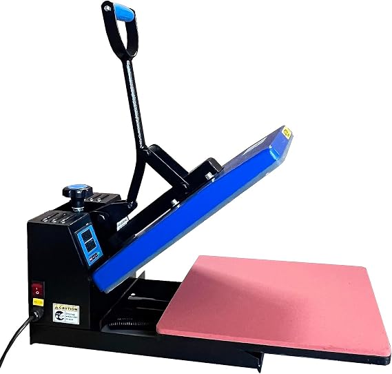 Fancierstudio DG Heat Press 15x15 Inch Sublimation Heat Press Slide Out Lower Platen Max 5.5 inch