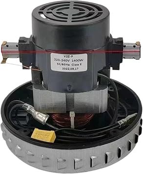220V 1400W Universal Vacuum Cleaner Motor 130mm Diameter for V2Z-P22/ V2Z-P25 HLX-P22 Replacement Copper Wire Motor