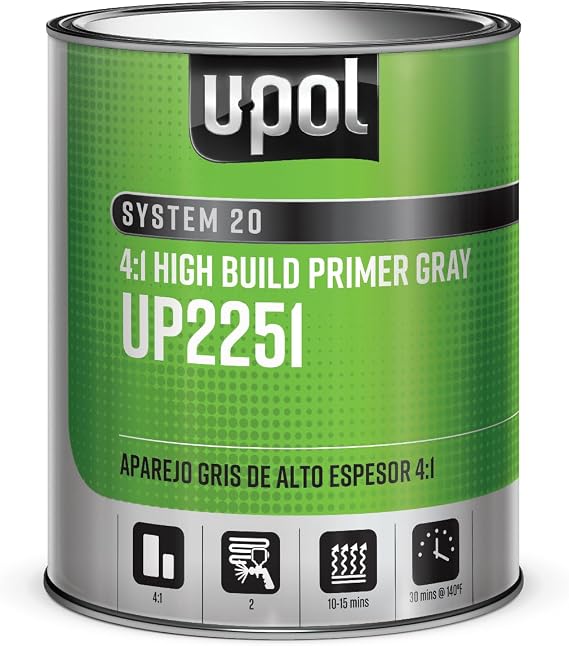 U-Pol Products 2251 System 2025 DTM 2K Hs Urethane Primer Filler - 1 Liter