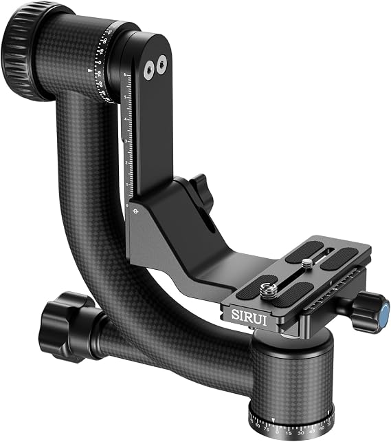 SIRUI PH-20 Gimbal Head, 360 Panoramic Tripod Head for DSLR Telephoto Lens