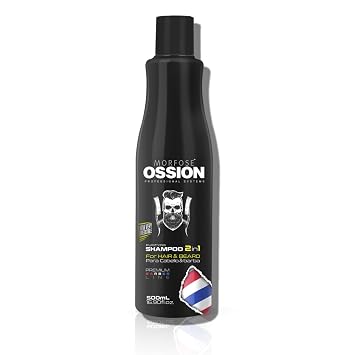Morfose Ossion Premium Barber Line Purifying Shampoo 2 in 1, 16.90 Fl Oz