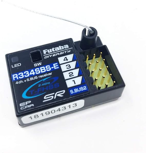 Futaba - R334SBS-E Super Response T-FHSS 4-Channel Receiver