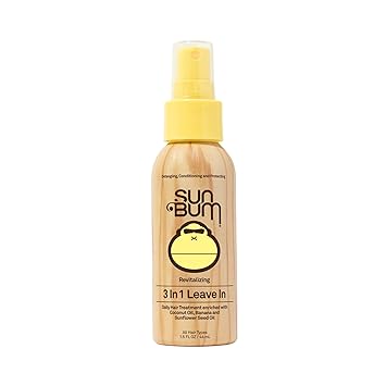 Sun Bum Beach Formula 3-in-1 Leave-in Hair Conditioner Spray, 1.5 Ounce