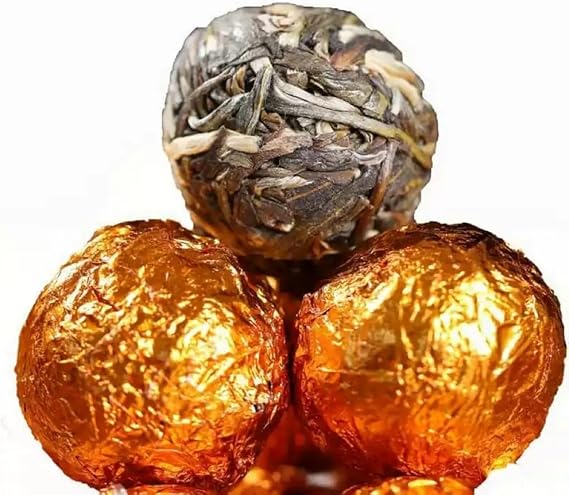 Sheng Jiayuan Bingdao Bawai Raw Pu-erh Tea Dragon Pearls, Ancient Tree Mini Tuocha, 500g Gift Box