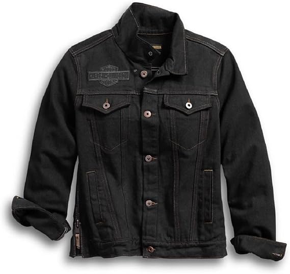 Harley-Davidson Women's Winged Applique Denim Jacket - 98593-18VW