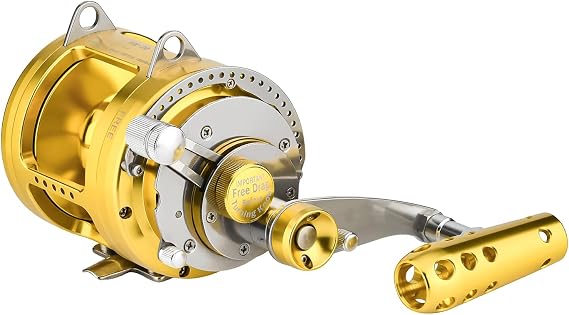 GOMEXUS Trolling Reel,Conventional Reels Saltwater for Tuna Sailfish Swordfish Deep Sea Fishing Reels