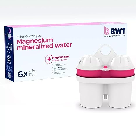 BWT Filter Cartridge Magnesium Mineralized Water Pack of 6
