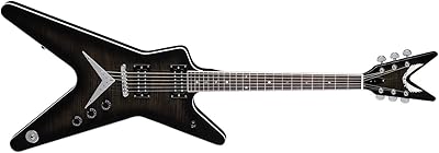 Dean ML 79 TBK Electric Guitar, Trans Black