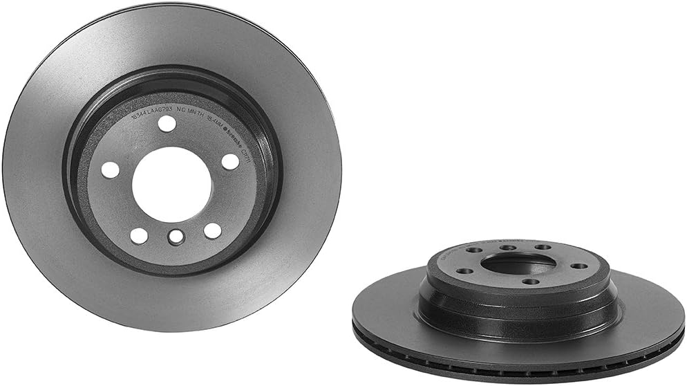 Brembo 09.C117.11 UV Coated vented Rear Brake Rotor BMWBMW BRILLIANCE OE# 34216864899