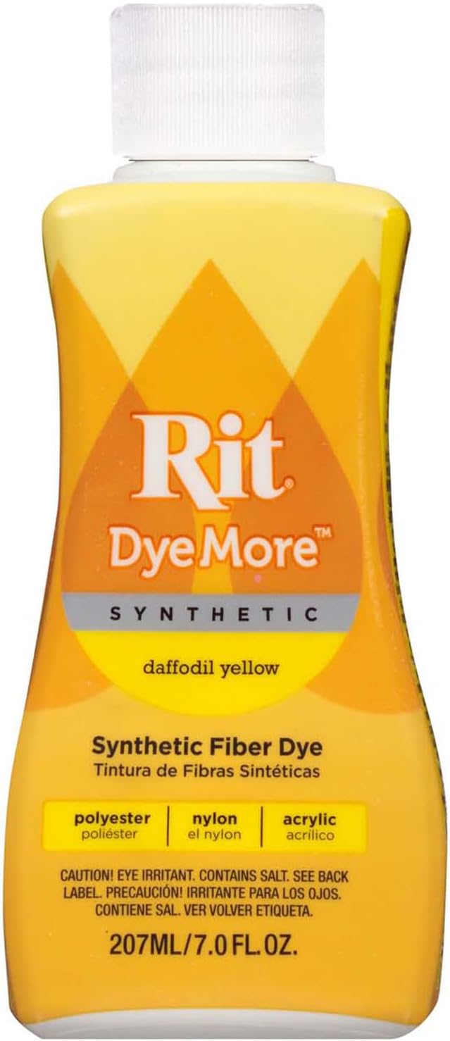 Rit Dye More Synthetic 7oz-Daffodil Yellow Other Multicoloured