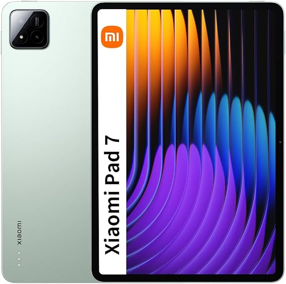 XIAOMI Pad 7 8 GB RAM 128 GB ROM 4 Lautsprecher WLAN Akku 8850 mAh Snapdragon 7 + Gen 3 Grün ohne Ladegerät