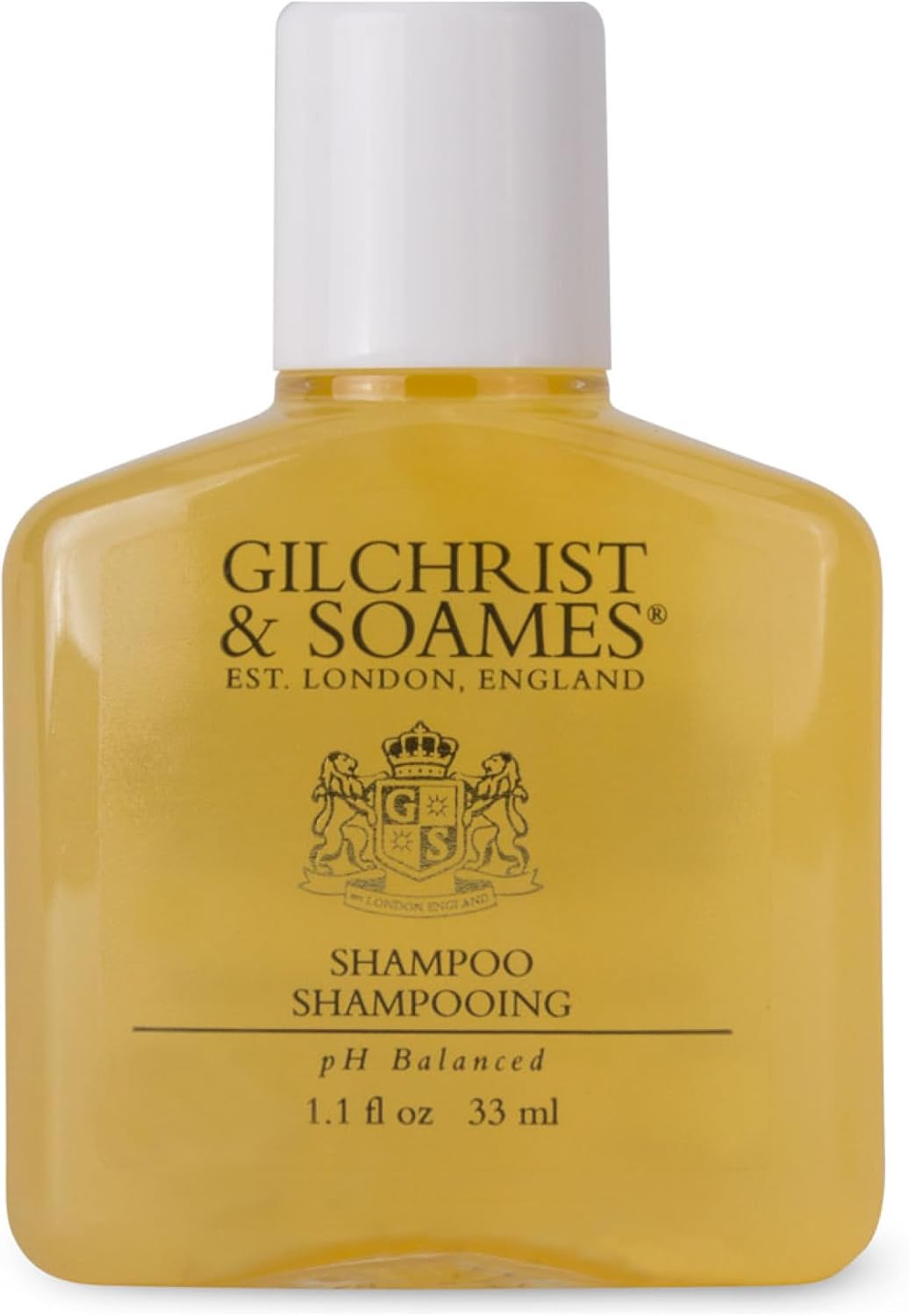 English Spa Shampoo 33ml | Individual Premium Shampoo Bottles | Mini Hotel Toiletries Bulk | Travel Shampoo for Hotels, Airbnb, Holiday Lets | Gilchrist &amp; Soames - Choice Of Qty (25 Shampoo's)