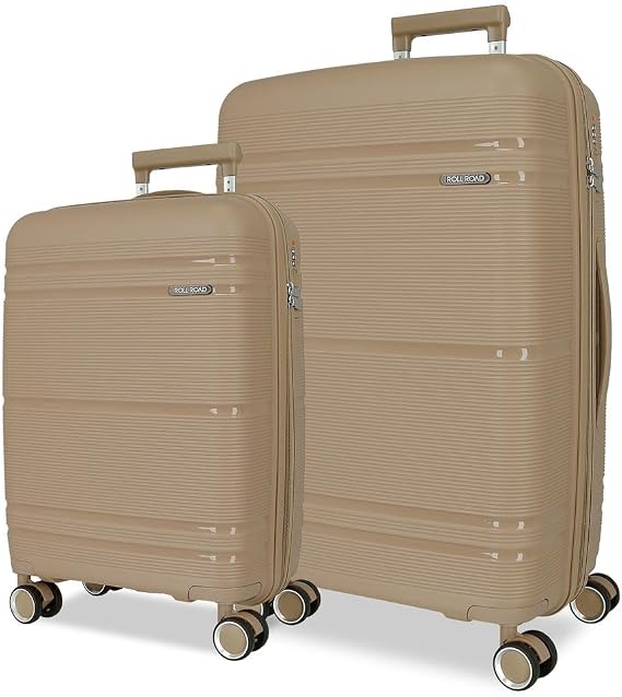 Suitcase Set, Beige, One Size