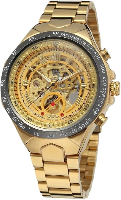 FORSINING Winner Mechanical Sport Design Bezel Fashion Watch Mens Watches Luxury Montre Homme Clock Men Automatic Skeleton Watch