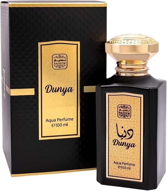 NASEEM Dunya Aqua Eau De Parfum (100 ml) Invigorating Unisex Fragrance for Men & Women - Fresh Jasmine and Musk Notes Ideal for Everyday Wear and Special Occasions