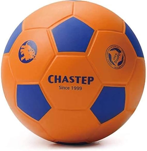 8" Foam Football Indoor/Outdoor Perfect for Kids or Beginner Play and Exercise Soft Kick & Safe (Orange/Blue)
