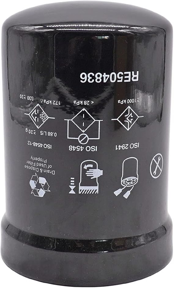 Engine Oil Filter RE504836 Replacement for John Deere 5415 5425 5625 5076E