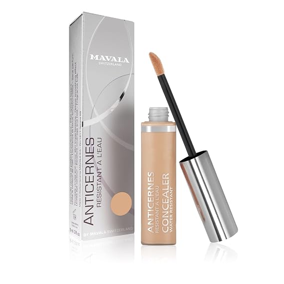 Mavala Water Resistant Concealer, No.02 Medium, 0.3 Ounce