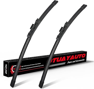 OTUAYAUTO Premium Windshield Wiper Blades - Replacement for Mercedes-Benz GLC300 2016-2021 C300 2015-2022 C-Class CLC-CLASS, All-Weather Performance Top Lock Front Window Wipers 2222 Pack of 2