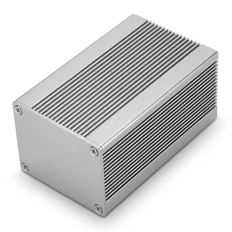 Aluminum Casing Cooling Box Printed Circuit BoardEnclosure Electronic Project Case for