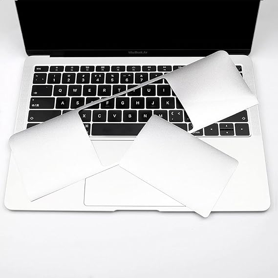 McStorey MacBook Pro 14 İnç Palm Koruyucu ve Trackpad Koruyucu Uyumlu M1 M2 M3 M4 M5 Pro Max A2442 A2779 A2918 A2992 A3112 A3185 A3401 A3426 A3427 A3434 Gümüş