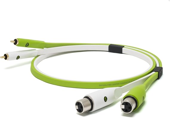 Oyaide: NEO Class B XLR Female to RCA XFR Cable 2.0m - Green